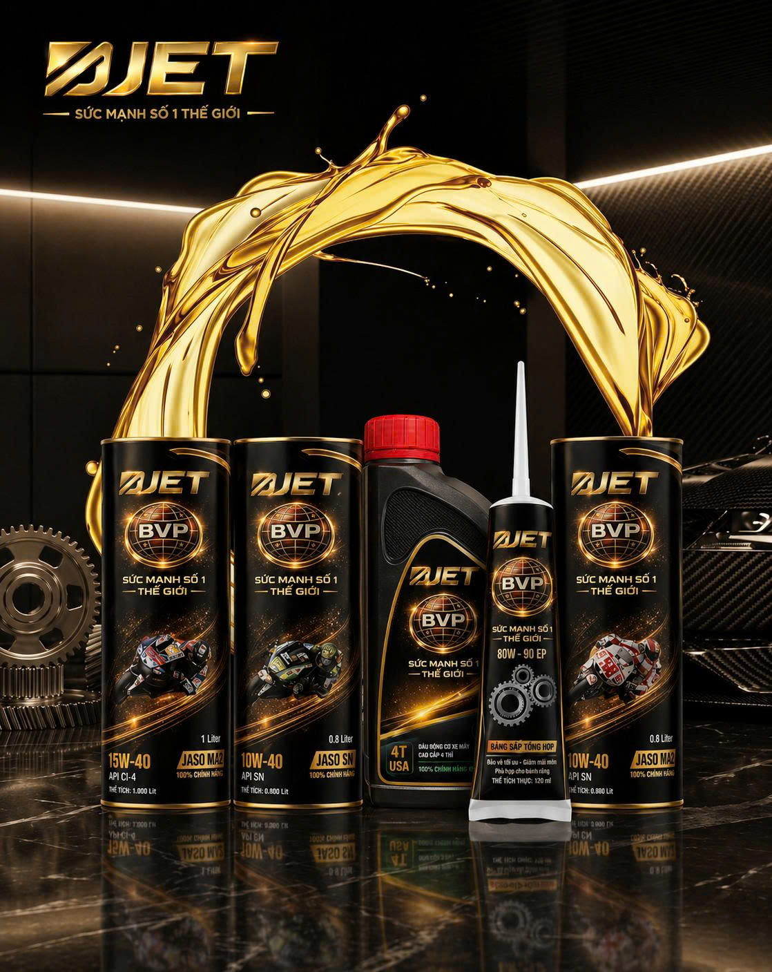 Dầu nhớt LE-O & BVP